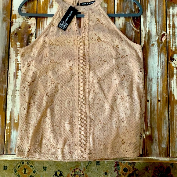 Cable and gauge lace top NWT - Picture 8 of 12